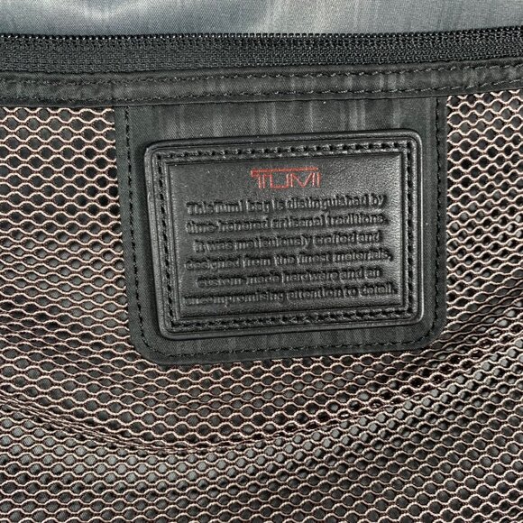 TUMI Alpha 2 Business Case Carry-On 2-Wheel Roller Expandable Handle MCR Monogra - Picture 9 of 12